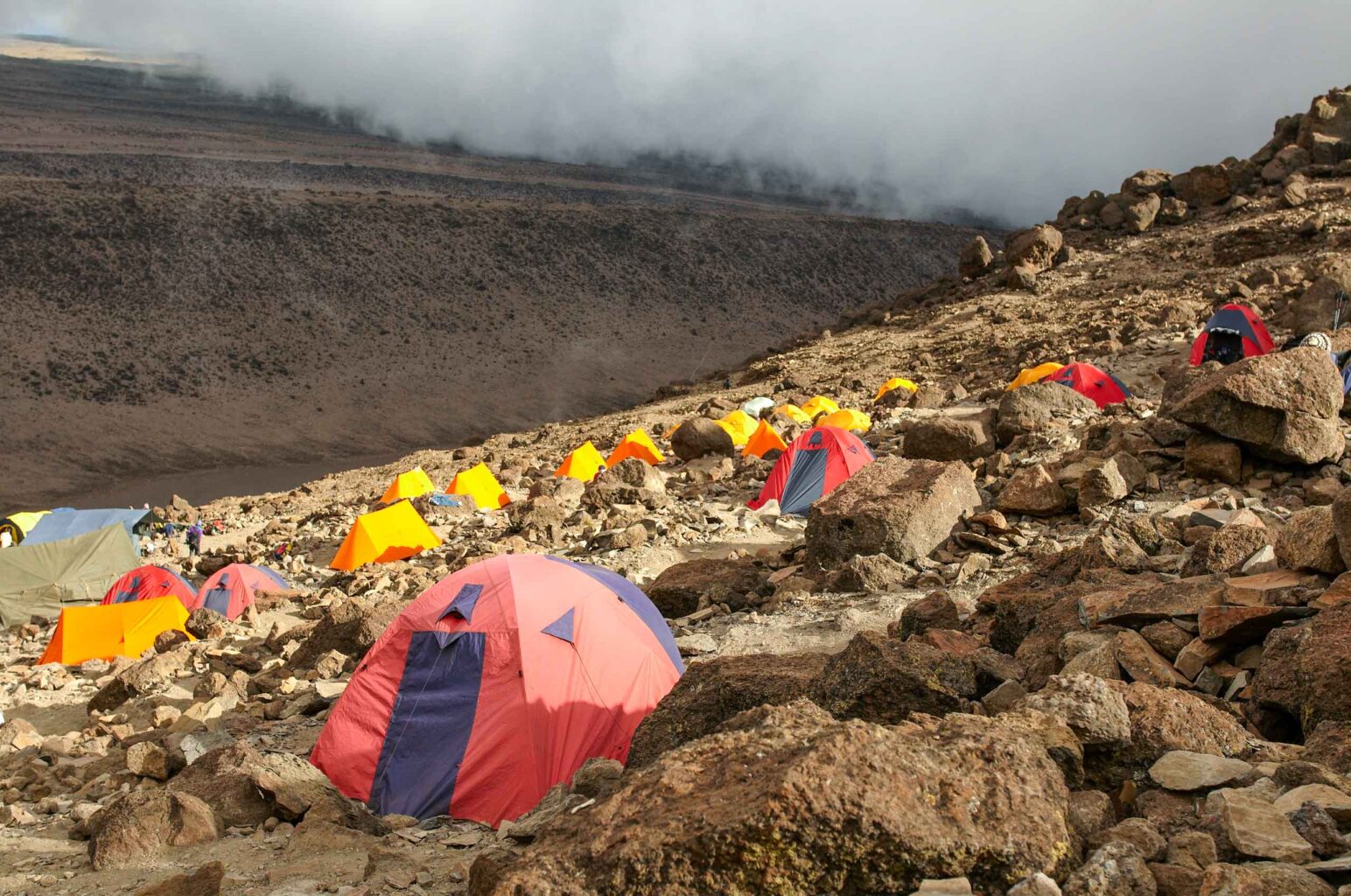 Barafu campsite.