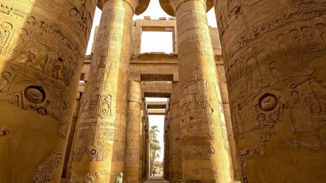 Temple of Amon-Ra,El Karnak, Egypt.