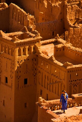 Buildings in Morocco.